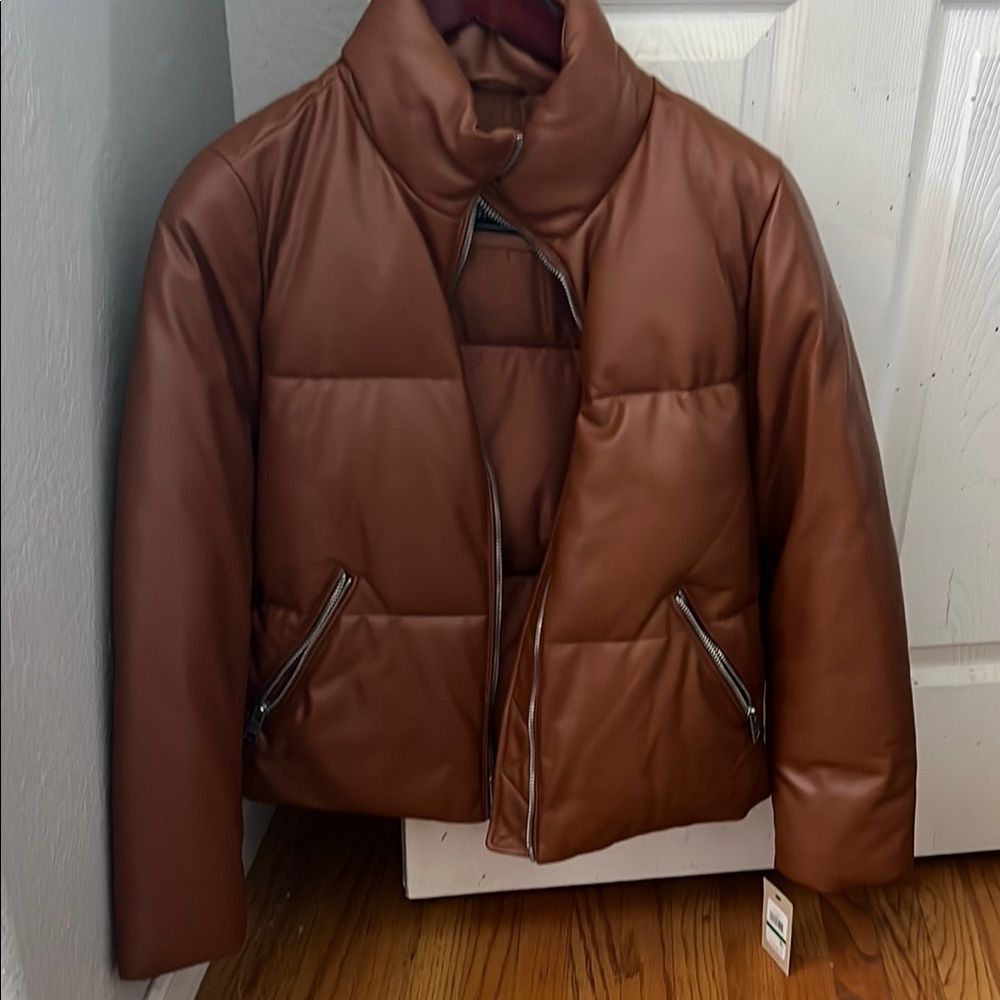 Levi's Brown Puffer Jacket